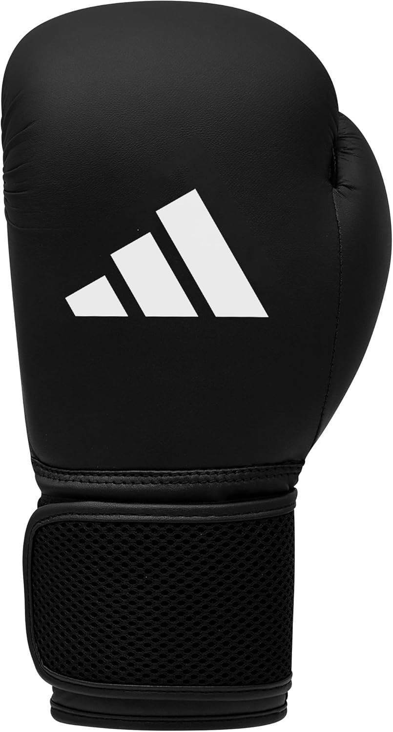 image:imageadidas Hybrid 25 Boxing Gloves for Boxing MMA Kickboxing Muay Thai Beginner Punching Bag Workouts Designed for Men amp Women Enhanced Training PerformanceBlack