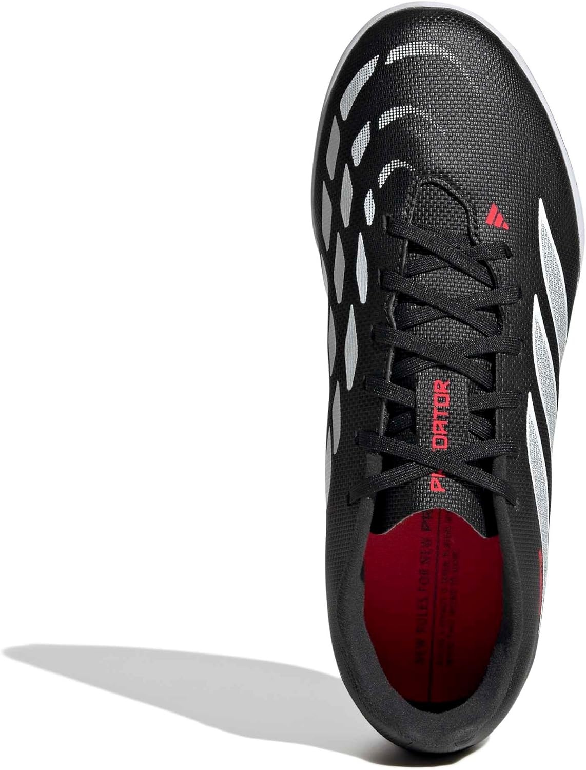 image:imageadidas Kids Club Predator Sala IndoorBlackWhiteLucid Red