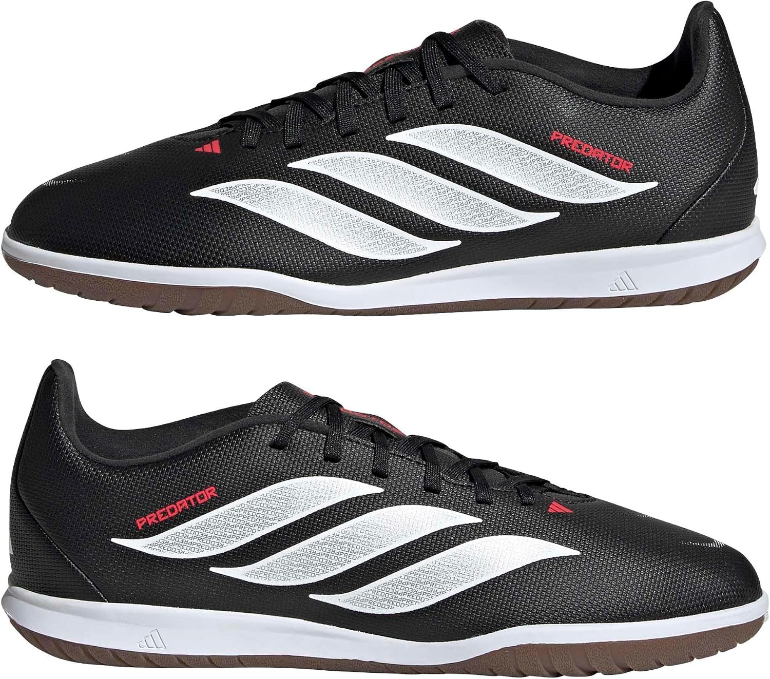 image:imageadidas Kids Club Predator Sala IndoorBlackWhiteLucid Red