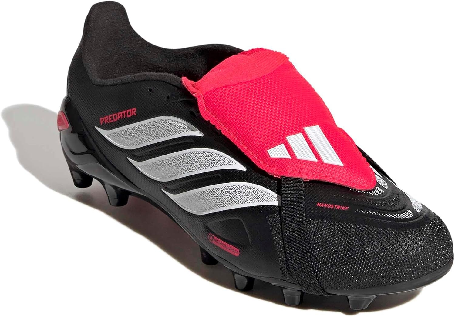 image:imageadidas Kids League Predator FoldOver Tongue Artificial GroundBlackWhiteLucid Red