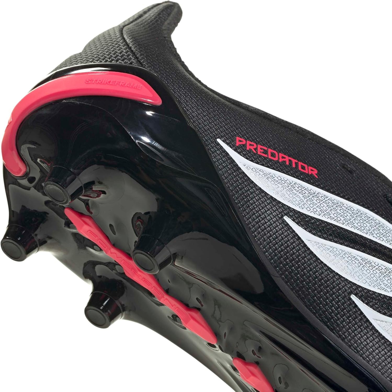 image:imageadidas Kids League Predator FoldOver Tongue Artificial GroundBlackWhiteLucid Red