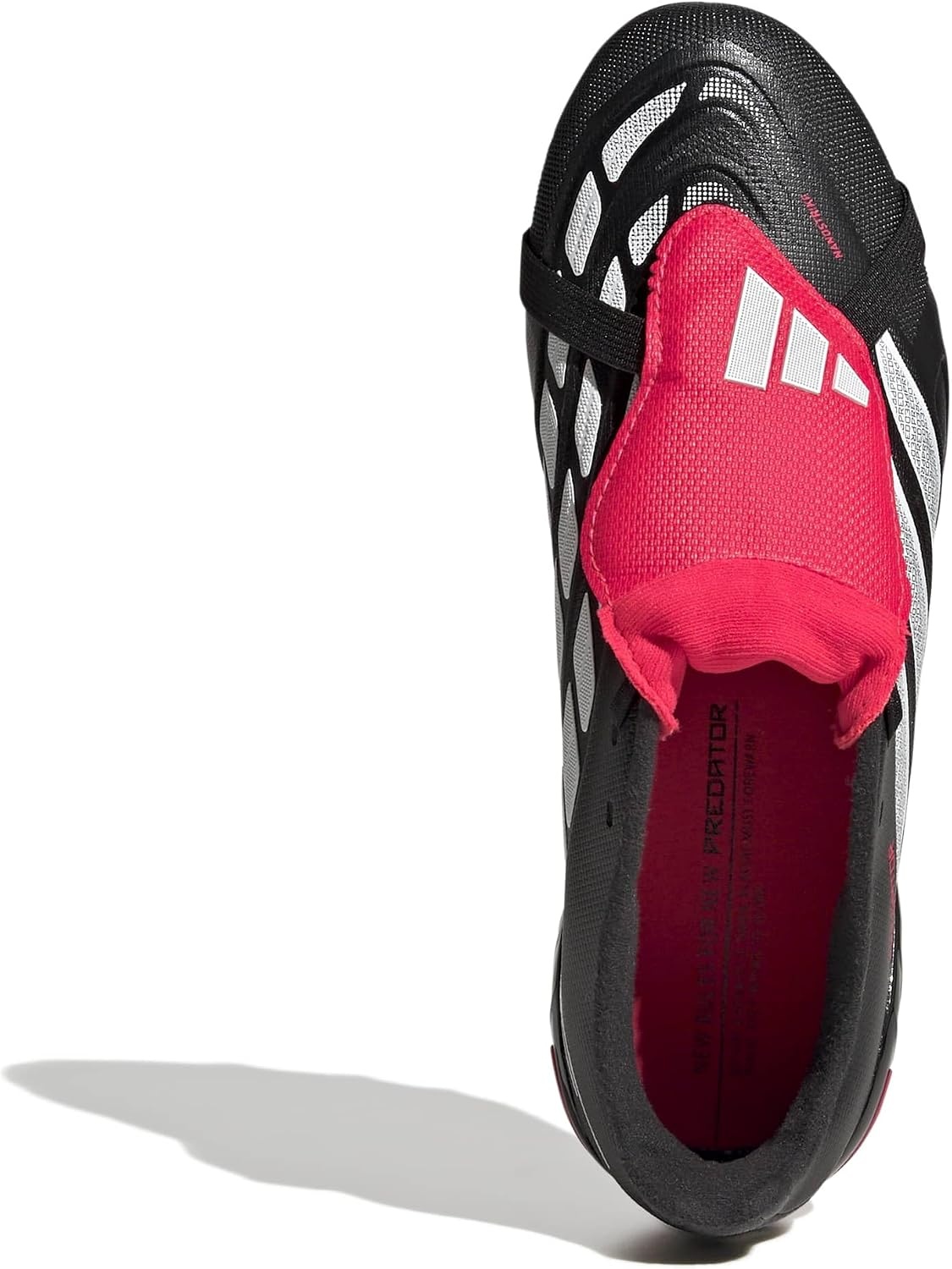 image:imageadidas Kids League Predator FoldOver Tongue Artificial GroundBlackWhiteLucid Red