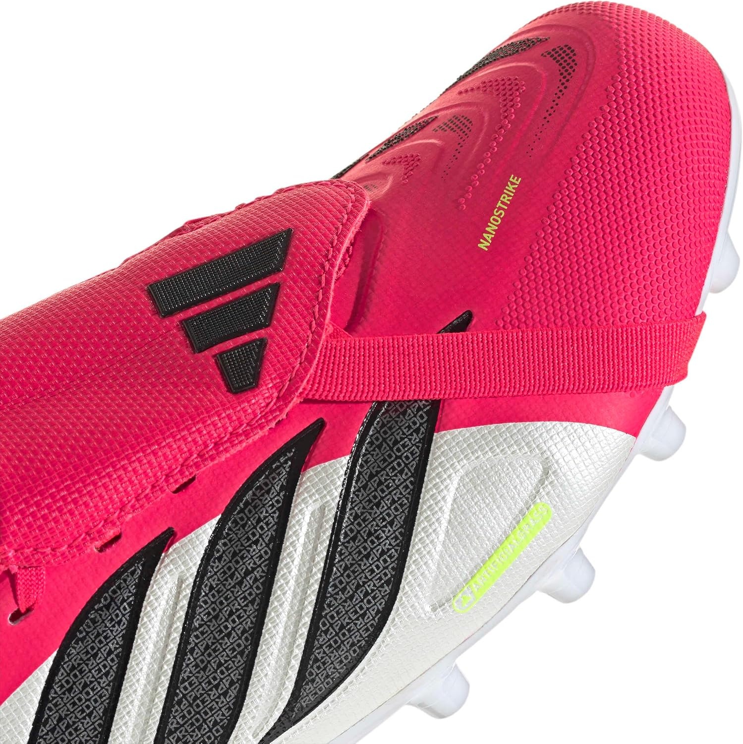 image:imageadidas Kids League Predator FoldOver Tongue Artificial GroundLucid RedBlackWhite