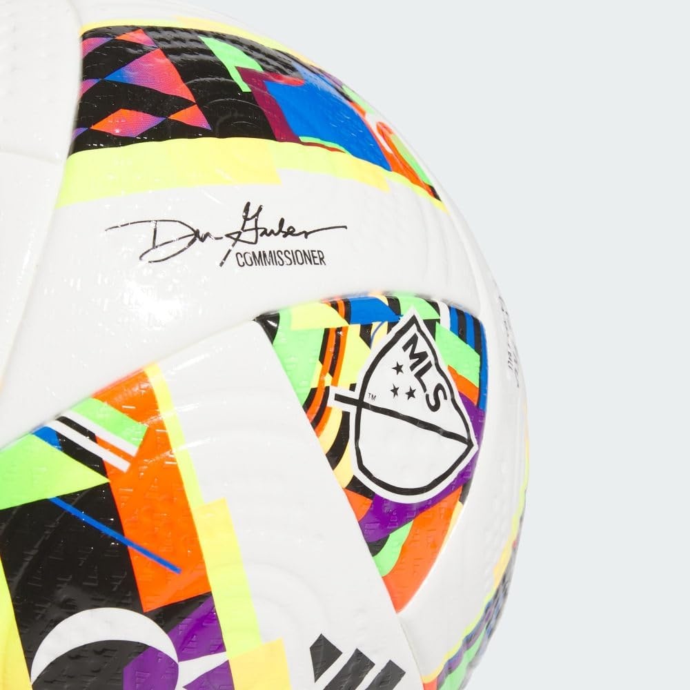 image:imageadidas MLS 24 Pro BallWhite Black Solar Gold