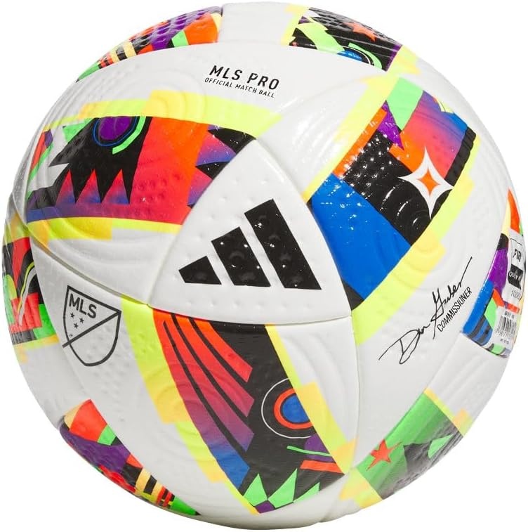 image:imageadidas MLS 24 Pro BallWhite Black Solar Gold