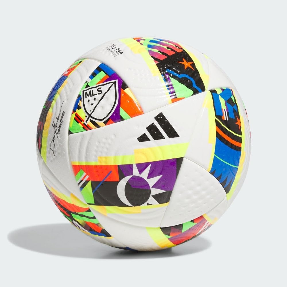 image:imageadidas MLS 24 Pro BallWhite Black Solar Gold
