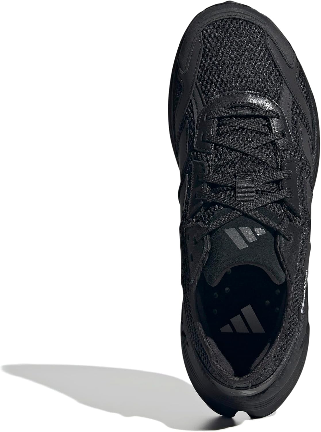 image:imageadidas Mens Adistar 3 Sportswear Lace Up Sneakers Shoes Casual GreyBlackBlackGrey