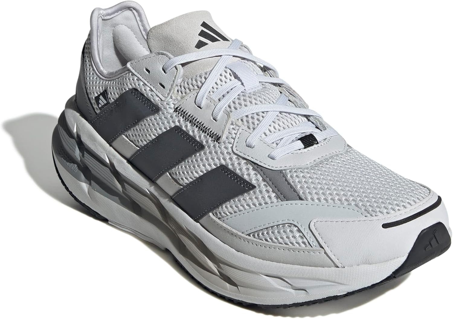 image:imageadidas Mens Adistar 3 Sportswear Lace Up Sneakers Shoes Casual GreyDash GreyGreyGrey