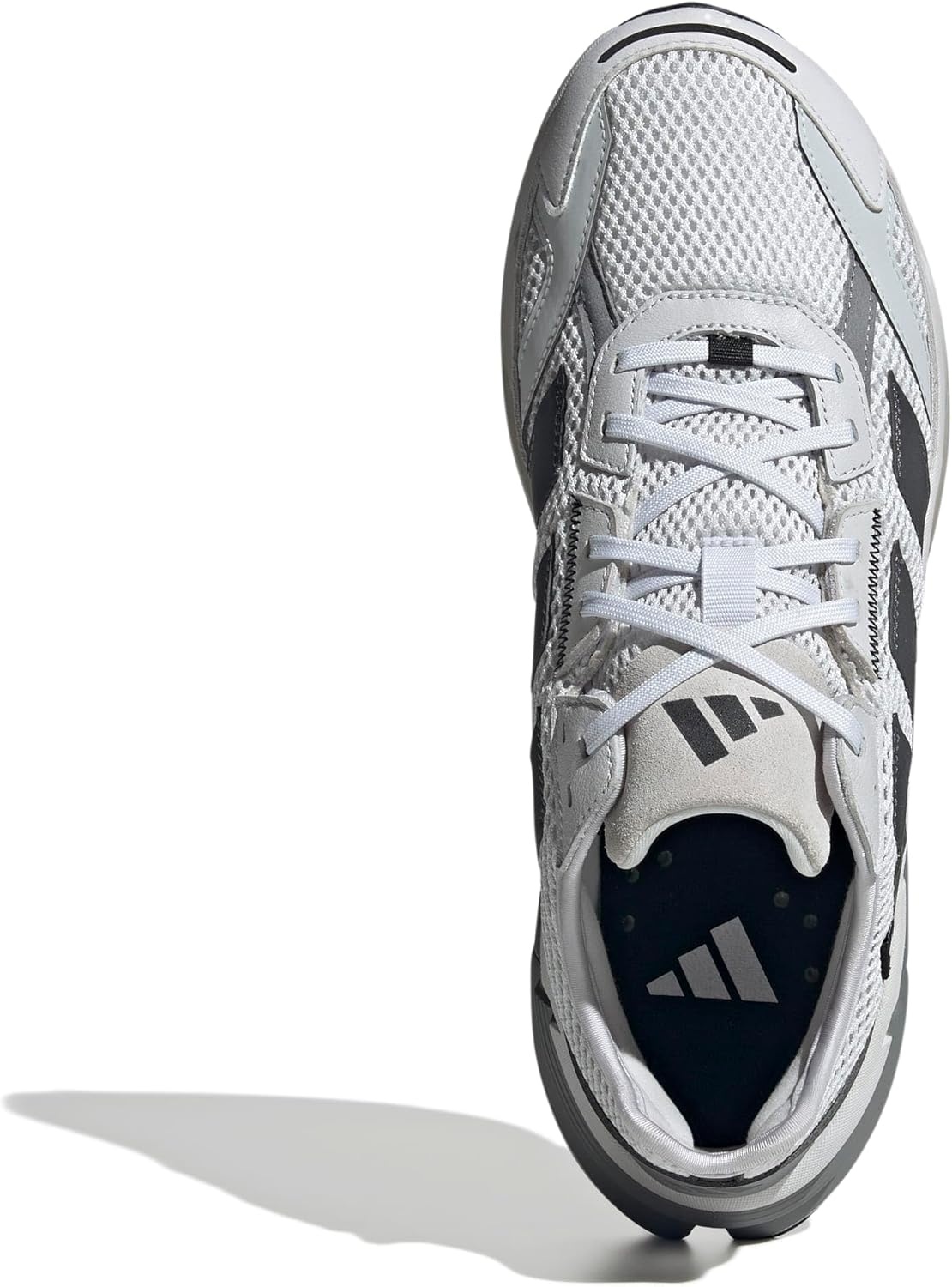 image:imageadidas Mens Adistar 3 Sportswear Lace Up Sneakers Shoes Casual GreyDash GreyGreyGrey