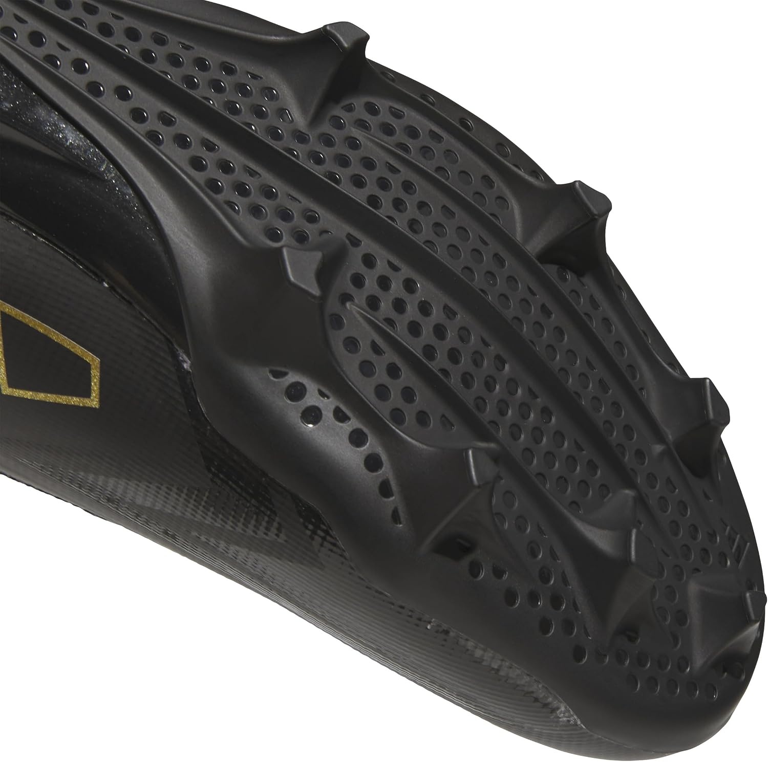 image:imageadidas Mens Adizero Electric Football Sneakers Shoes WhiteBlackGold MetallicBlack