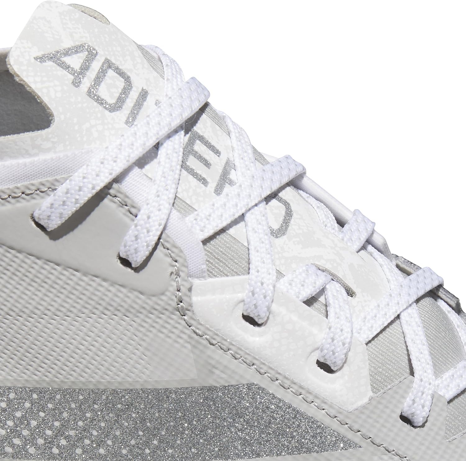 image:imageadidas Mens Adizero Electric Football Sneakers Shoes WhiteGreySilver MetallicWhite