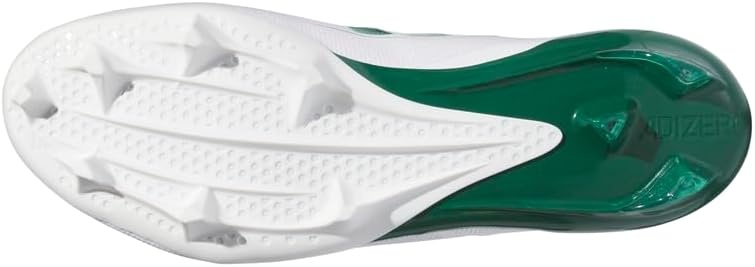 image:imageadidas Mens Adizero Electric Football Sneakers Shoes WhiteWhiteDark GreenWhite2024