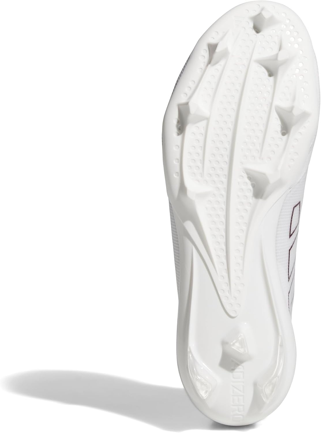 image:imageadidas Mens Adizero Electric Football Sneakers Shoes WhiteWhiteTeam MaroonWhite
