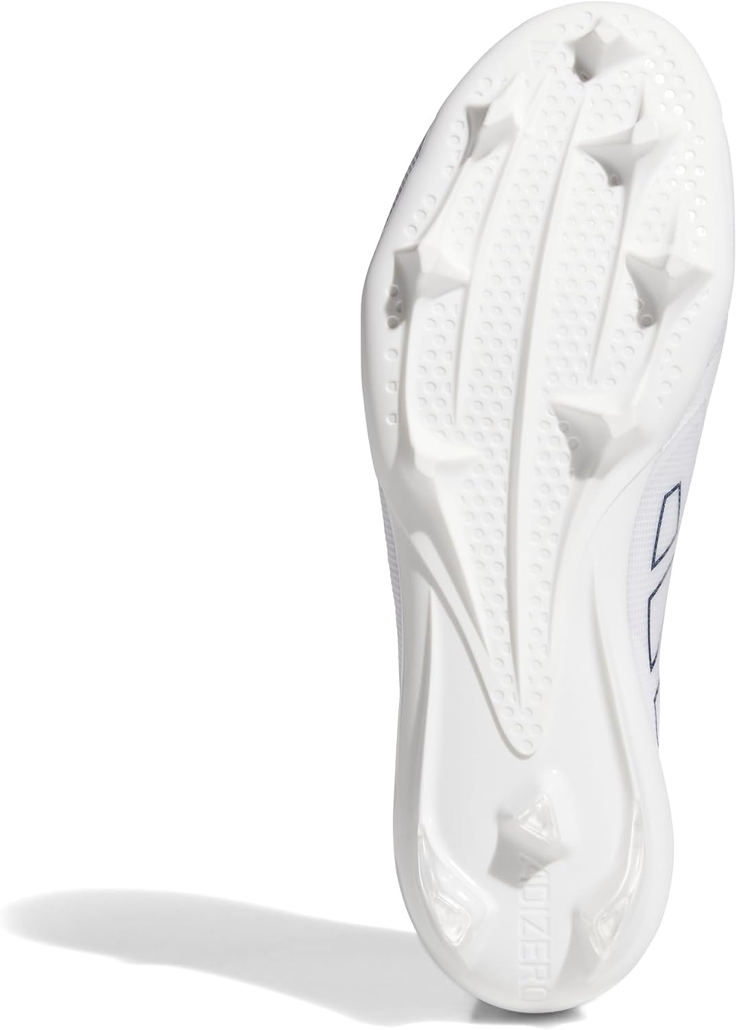 image:imageadidas Mens Adizero Electric Football Sneakers Shoes WhiteWhiteTeam Navy BlueWhite