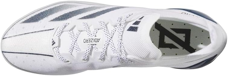 image:imageadidas Mens Adizero Electric Football Sneakers Shoes WhiteWhiteTeam Navy BlueWhite2024