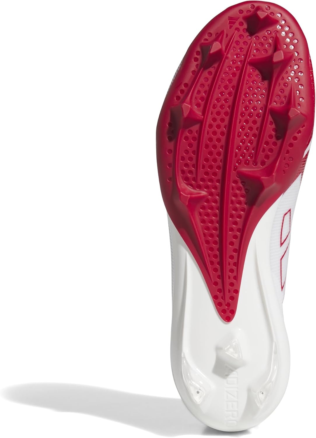 image:imageadidas Mens Adizero Electric Football Sneakers Shoes WhiteWhiteTeam Power RedWhite