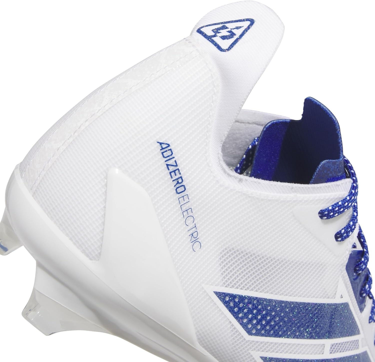 image:imageadidas Mens Adizero Electric Football Sneakers Shoes WhiteWhiteTeam Royal BlueWhite