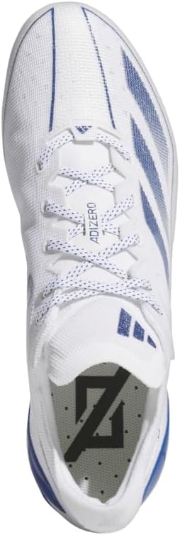 image:imageadidas Mens Adizero Electric Football Sneakers Shoes WhiteWhiteTeam Royal BlueWhite2024