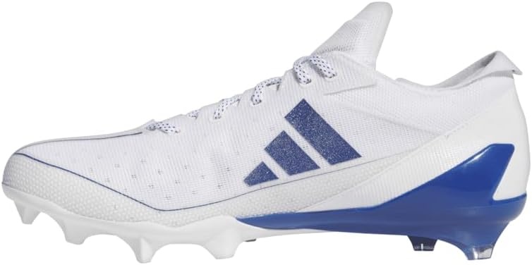 image:imageadidas Mens Adizero Electric Football Sneakers Shoes WhiteWhiteTeam Royal BlueWhite2024