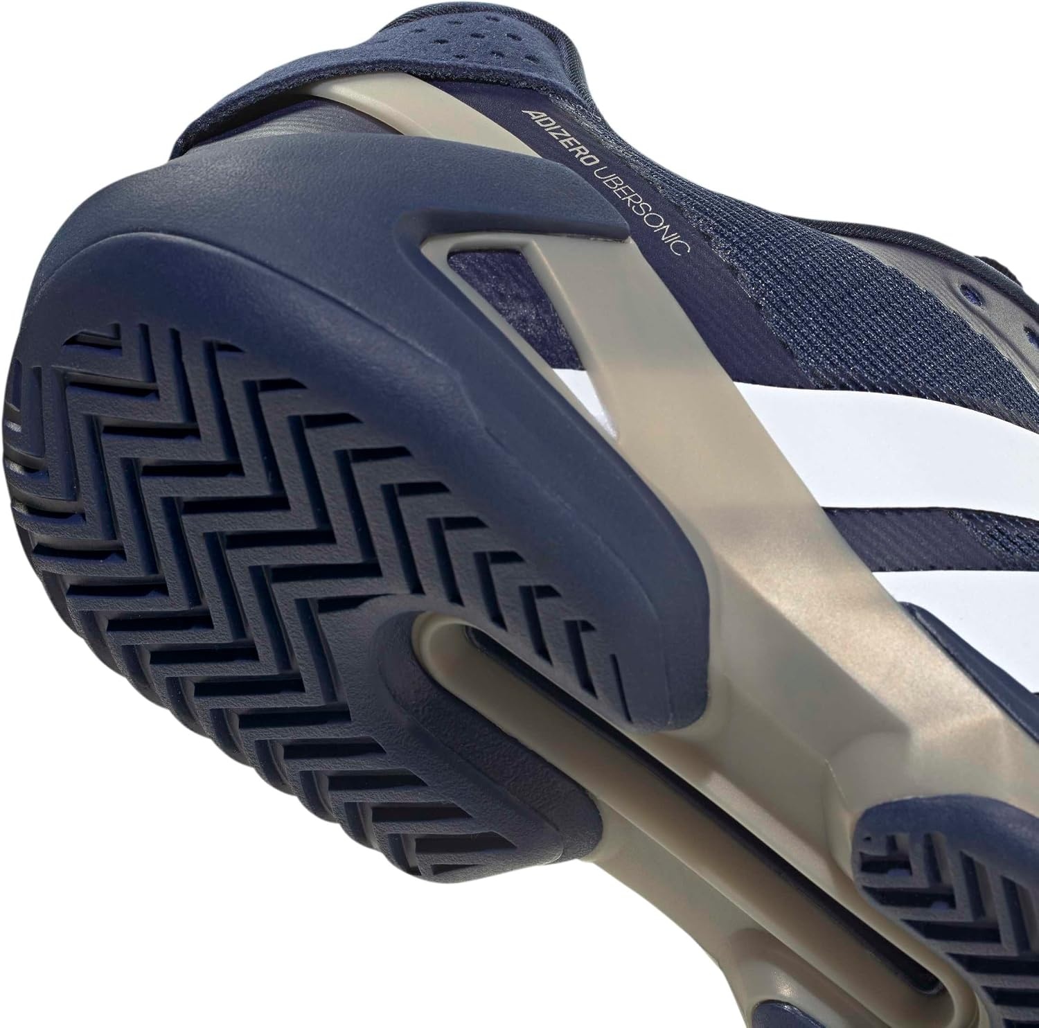 image:imageadidas Mens Adizero Ubersonic 5 Tennis ShoesDark BlueWhiteCyber Metallic
