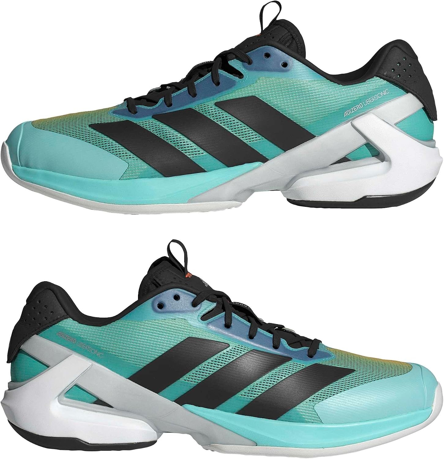 image:imageadidas Mens Adizero Ubersonic 5 Tennis ShoesFlash AquaBlack