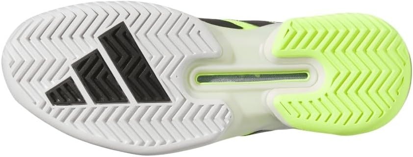 image:imageadidas Mens Adizero Ubersonic 5 Tennis ShoesLucid LemonBlackWhite