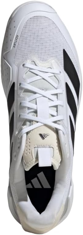image:imageadidas Mens Adizero Ubersonic 5 Tennis ShoesWhiteBlackSilver Metallic