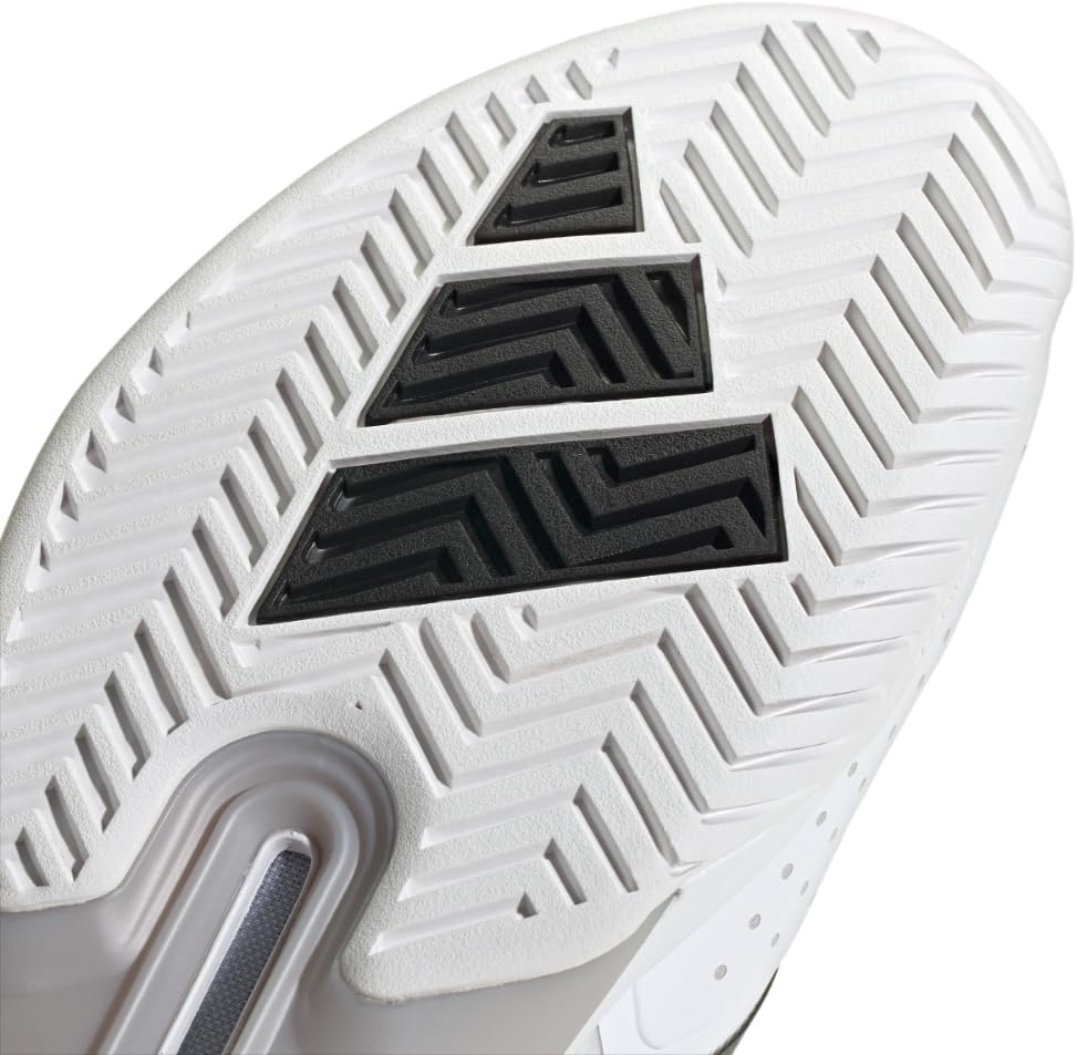 image:imageadidas Mens Adizero Ubersonic 5 Tennis ShoesWhiteBlackSilver Metallic