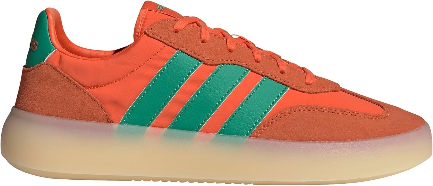 image:imageadidas Mens Barreda Decode ShoeSemi Impact OrangeSemi Court GreenWarm Vanilla