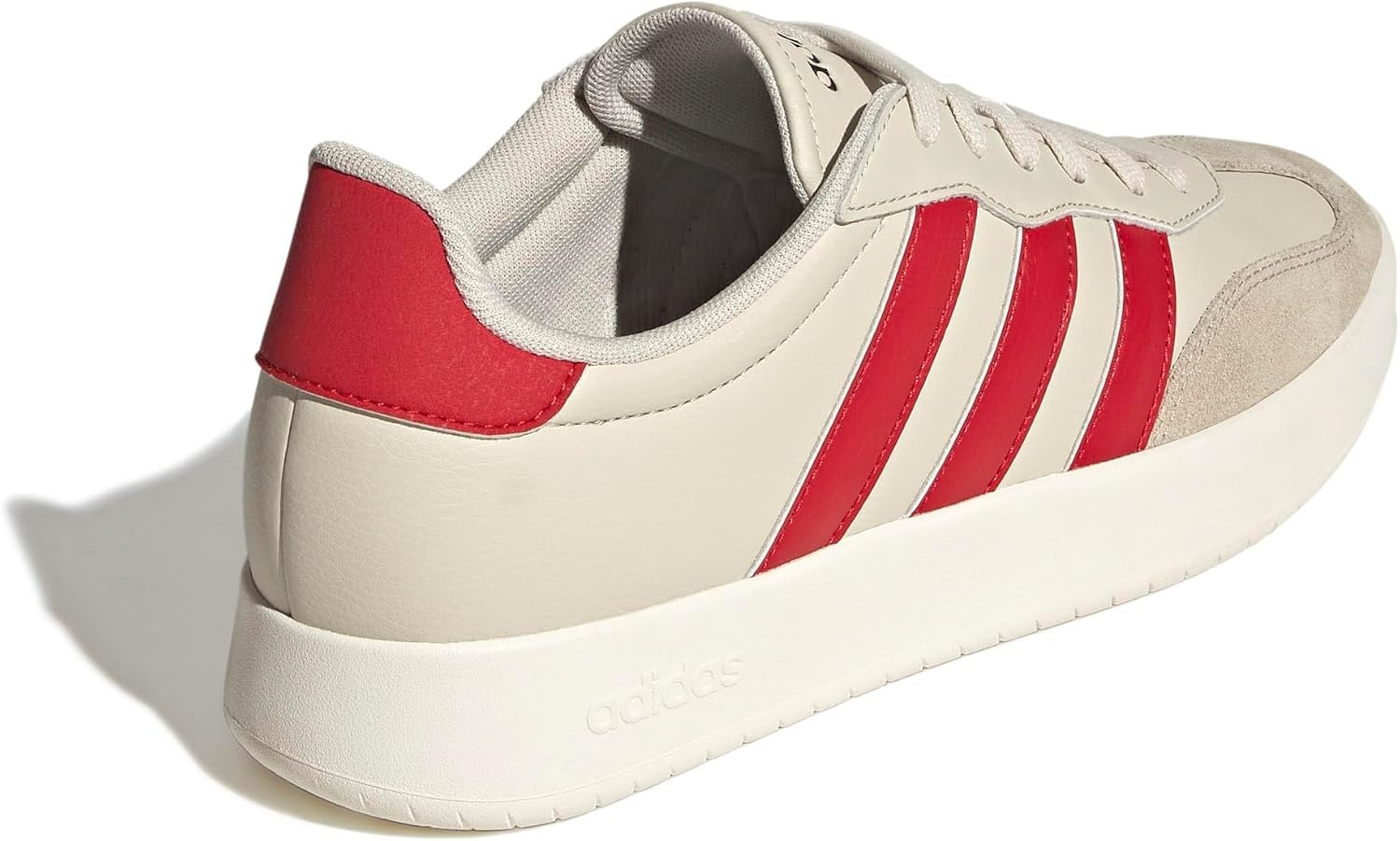 image:imageadidas Mens Barreda Fashion SneakersAluminaBetter ScarletWonder Beige