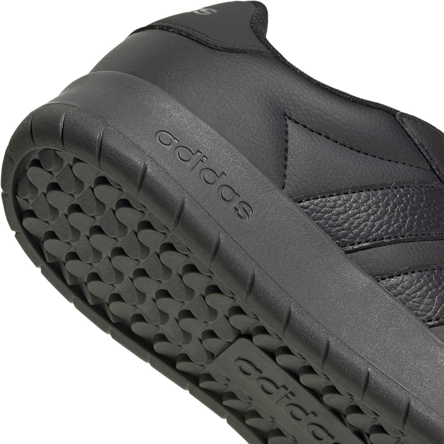 image:imageadidas Mens Barreda Fashion SneakersBlackBlackGrey