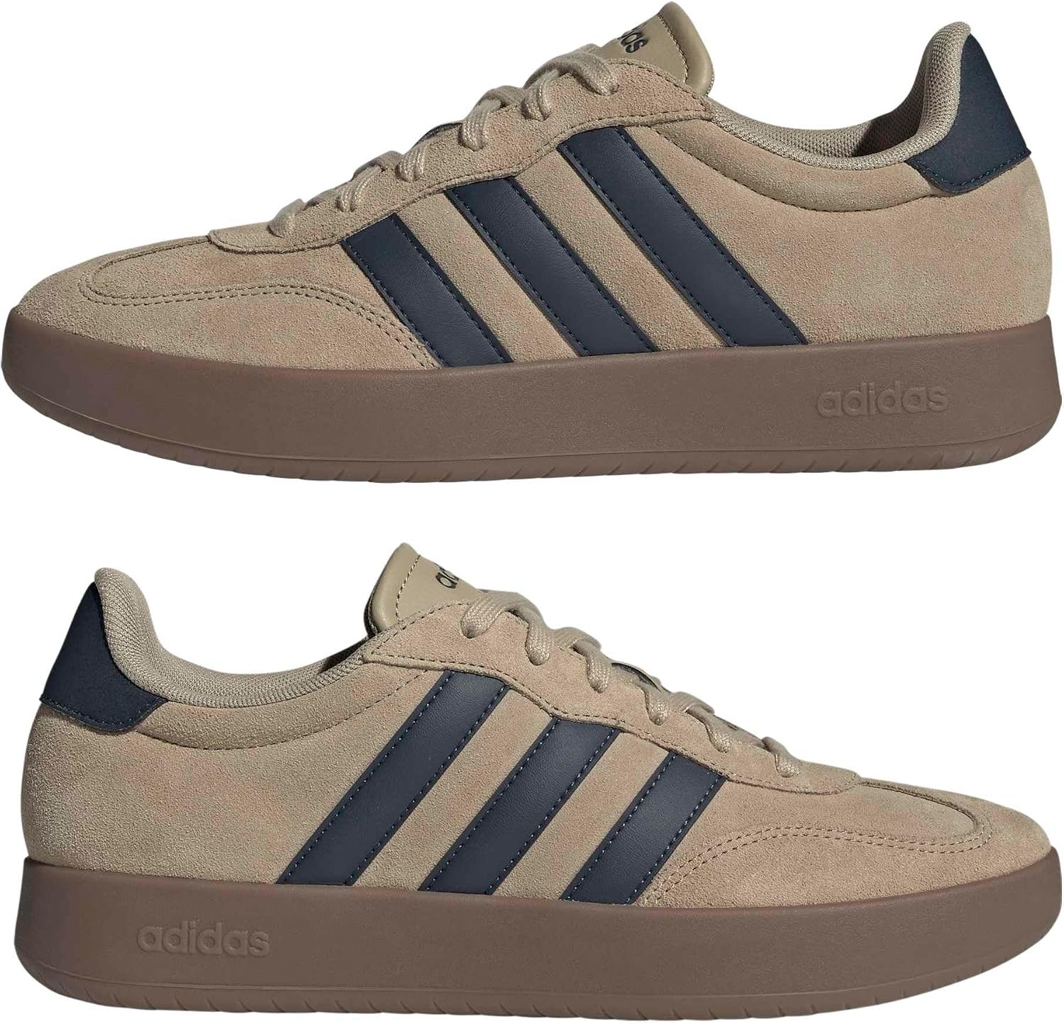 image:imageadidas Mens Barreda Fashion SneakersGoldAurora InkMatte Silver