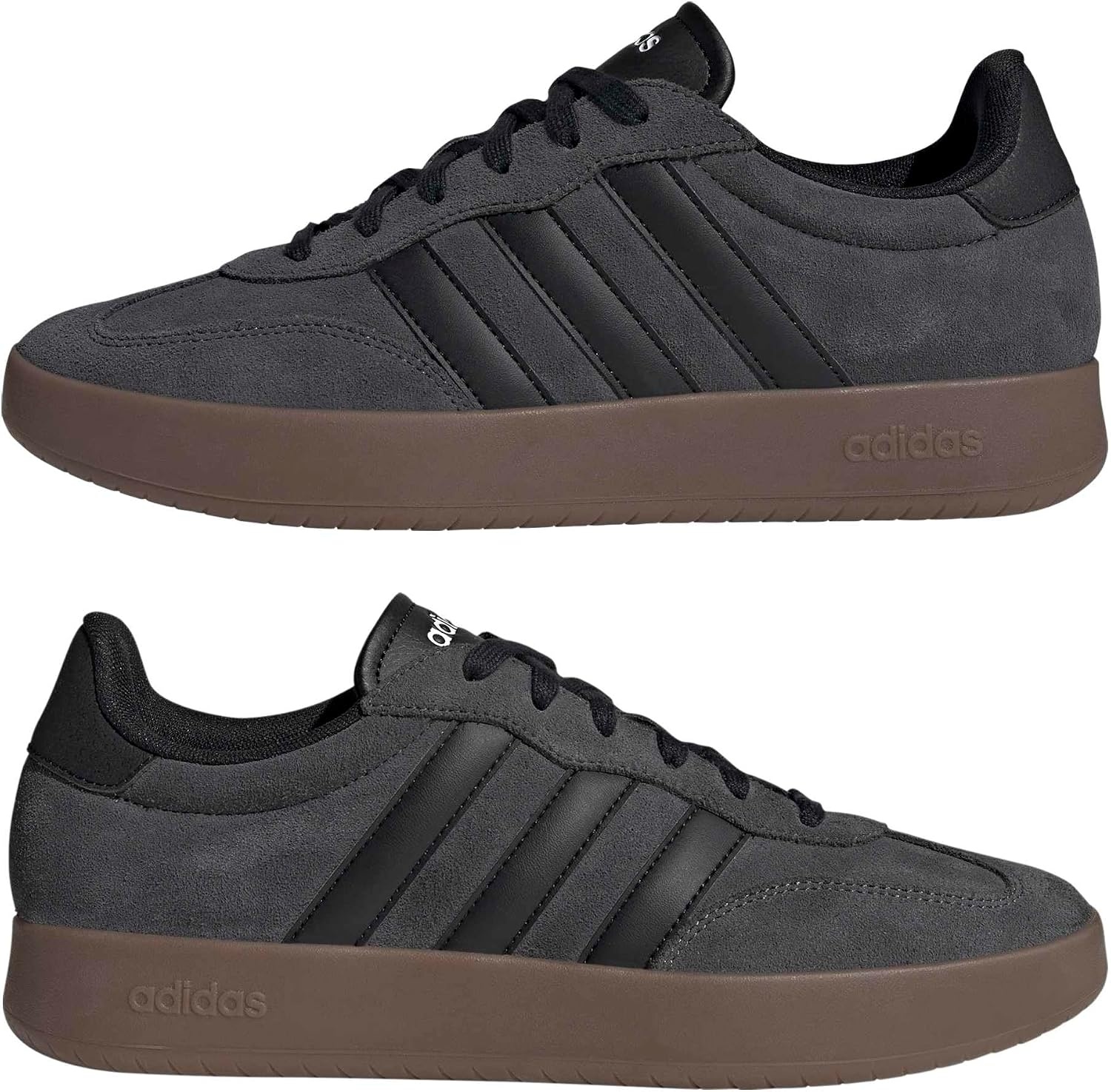 image:imageadidas Mens Barreda Fashion SneakersGreyBlackGum