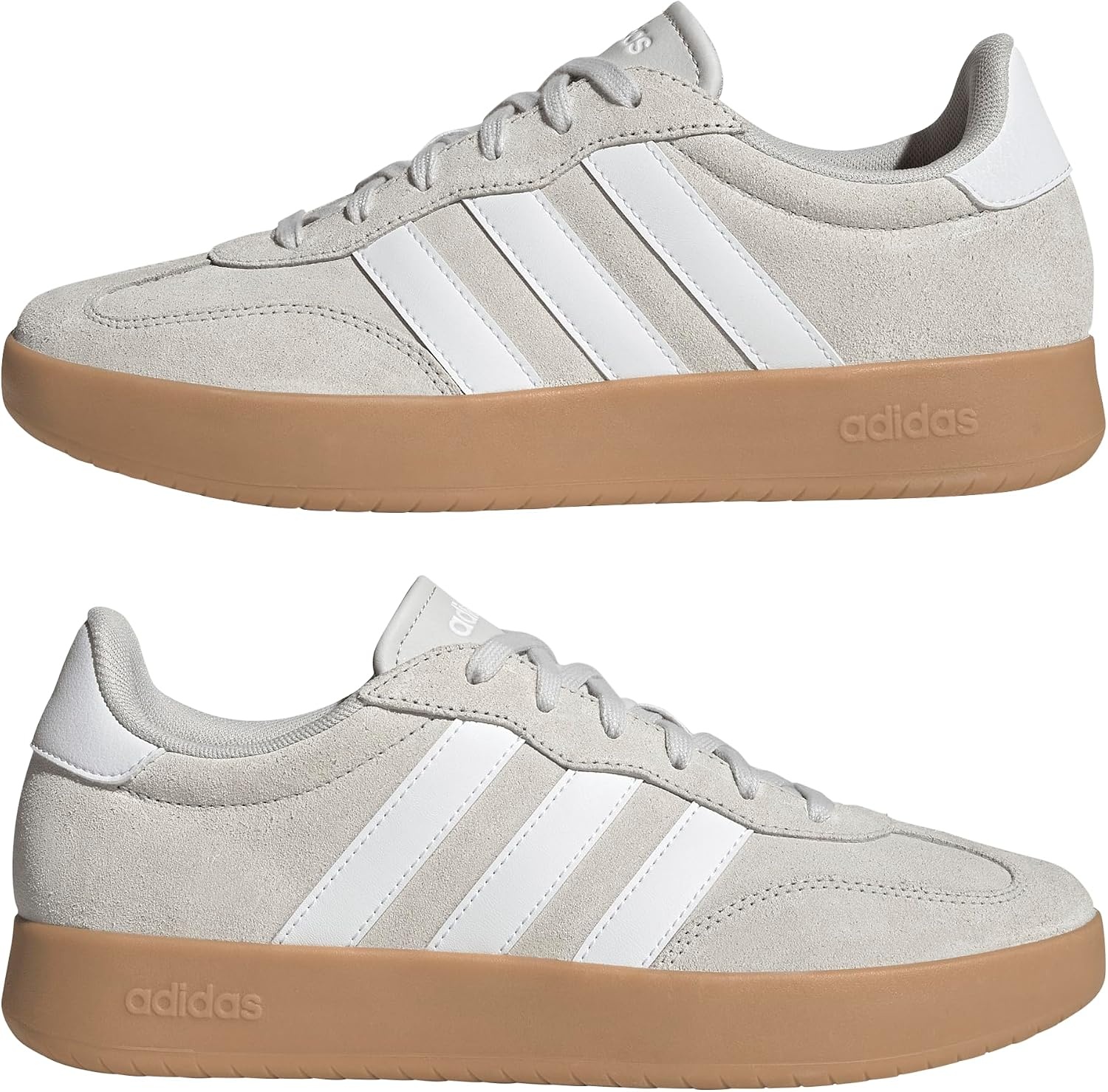 image:imageadidas Mens Barreda Fashion SneakersGreyWhiteGum