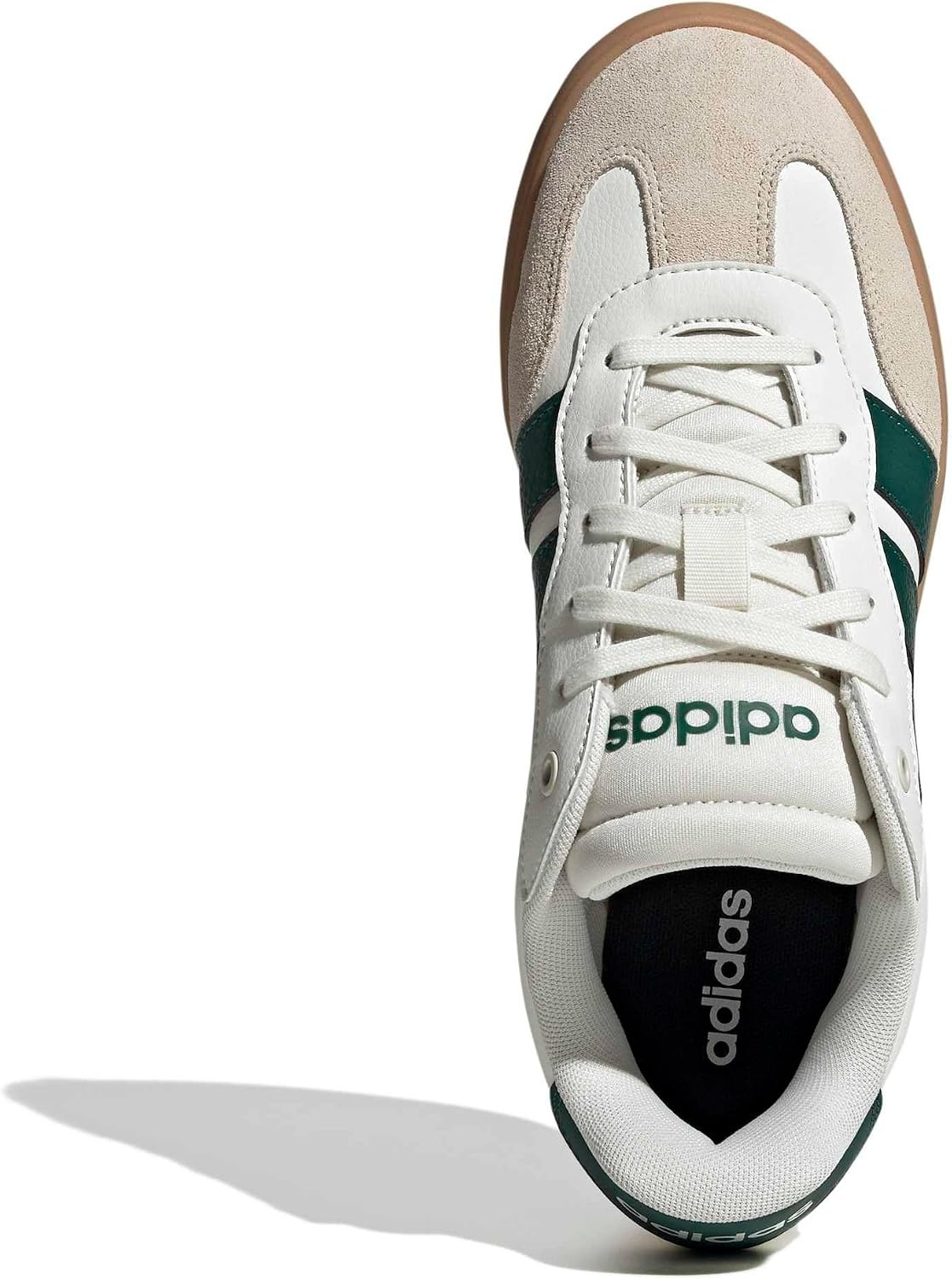 image:imageadidas Mens Barreda Fashion SneakersOff WhiteCollegiate GreenGum