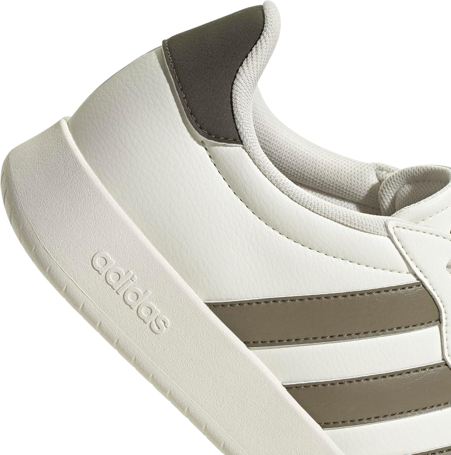 image:imageadidas Mens Barreda Fashion SneakersOff WhiteOlive StrataAlumina