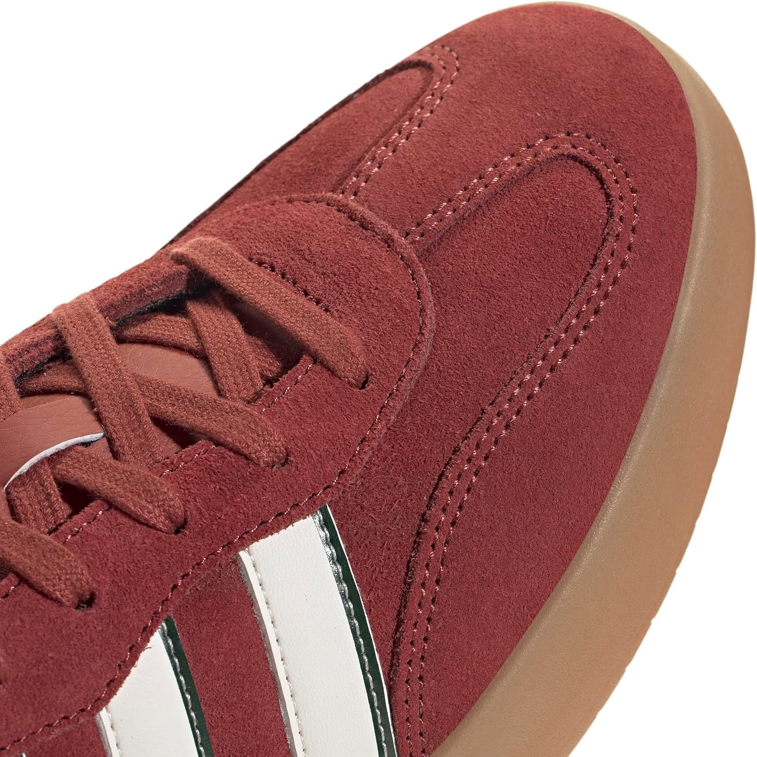 image:imageadidas Mens Barreda Fashion SneakersPreloved RubyOff WhiteCollegiate Green