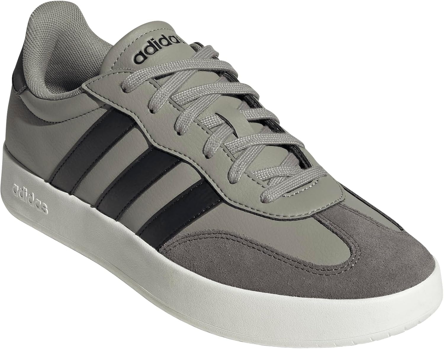 image:imageadidas Mens Barreda Fashion SneakersPutty BeigeBlackCharcoal