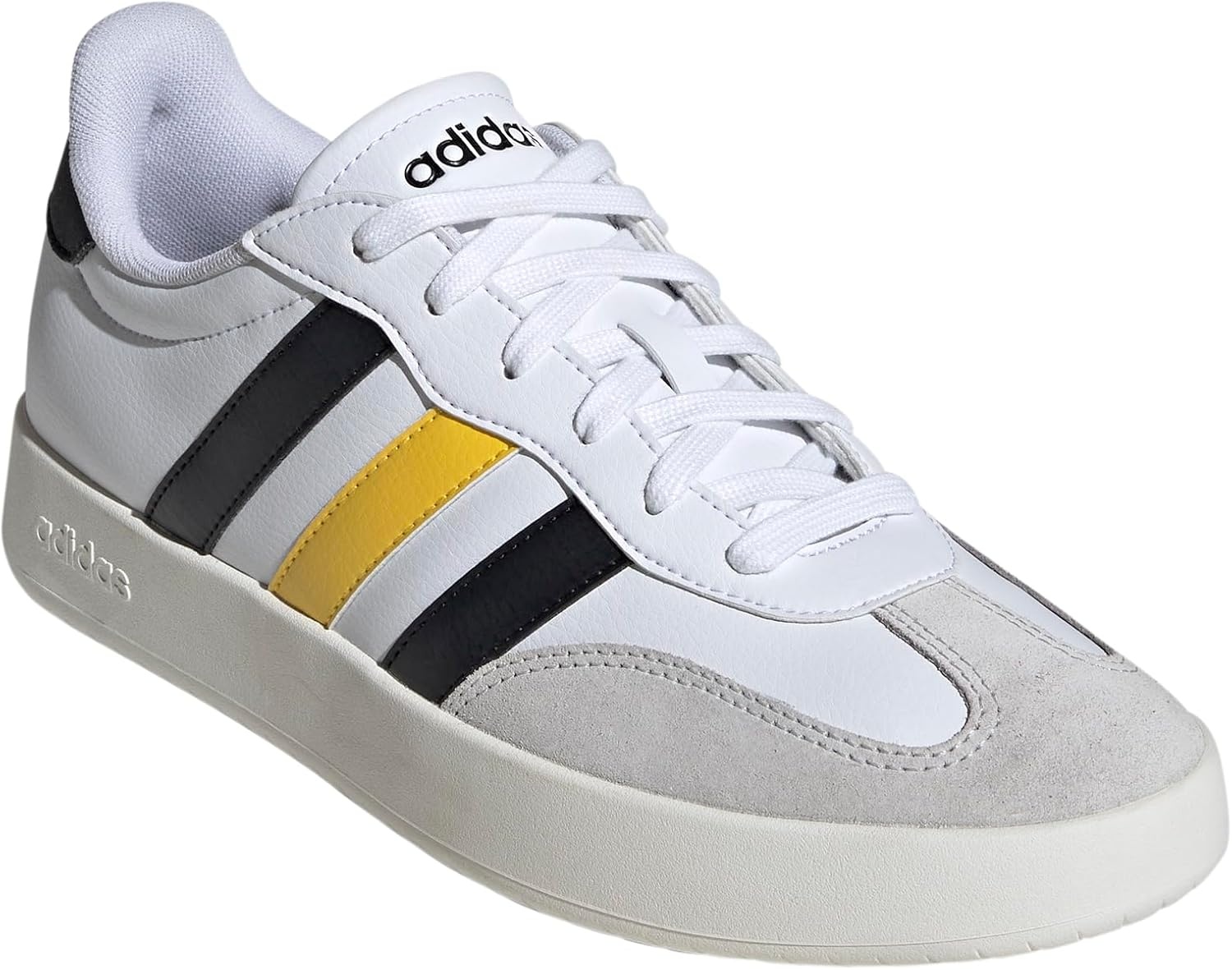 image:imageadidas Mens Barreda Fashion SneakersWhiteBlackUtility Yellow