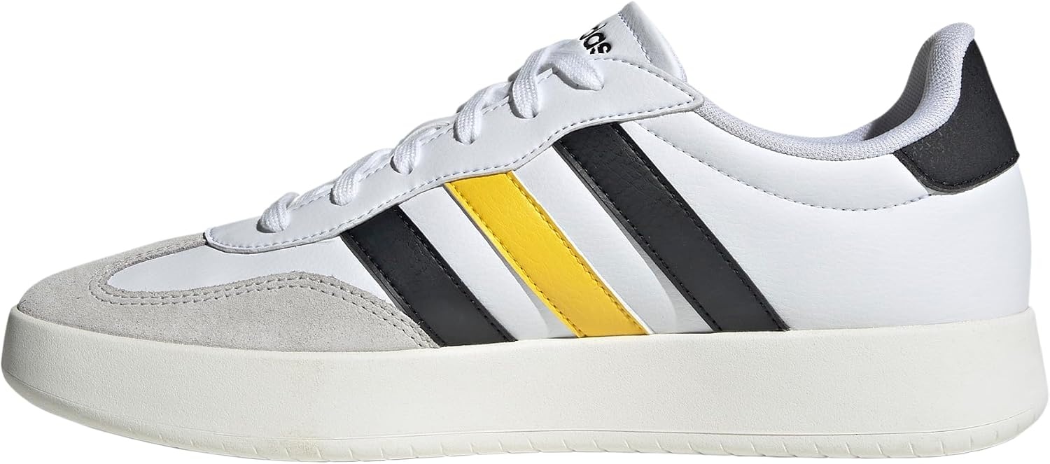 image:imageadidas Mens Barreda Fashion SneakersWhiteBlackUtility Yellow