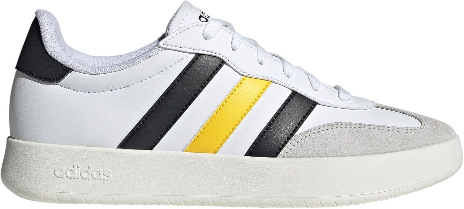 image:imageadidas Mens Barreda Fashion SneakersWhiteBlackUtility Yellow