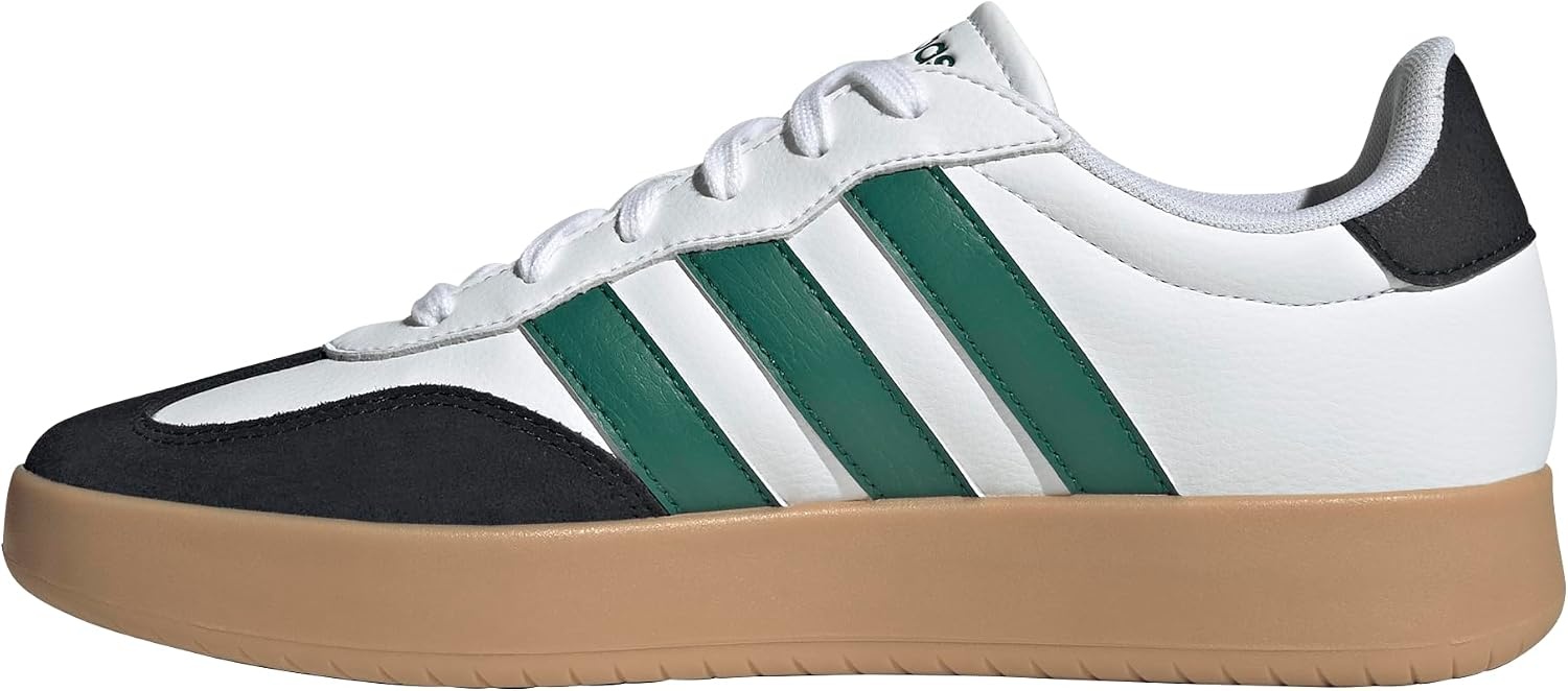 image:imageadidas Mens Barreda Fashion SneakersWhiteCollegiate GreenBlack