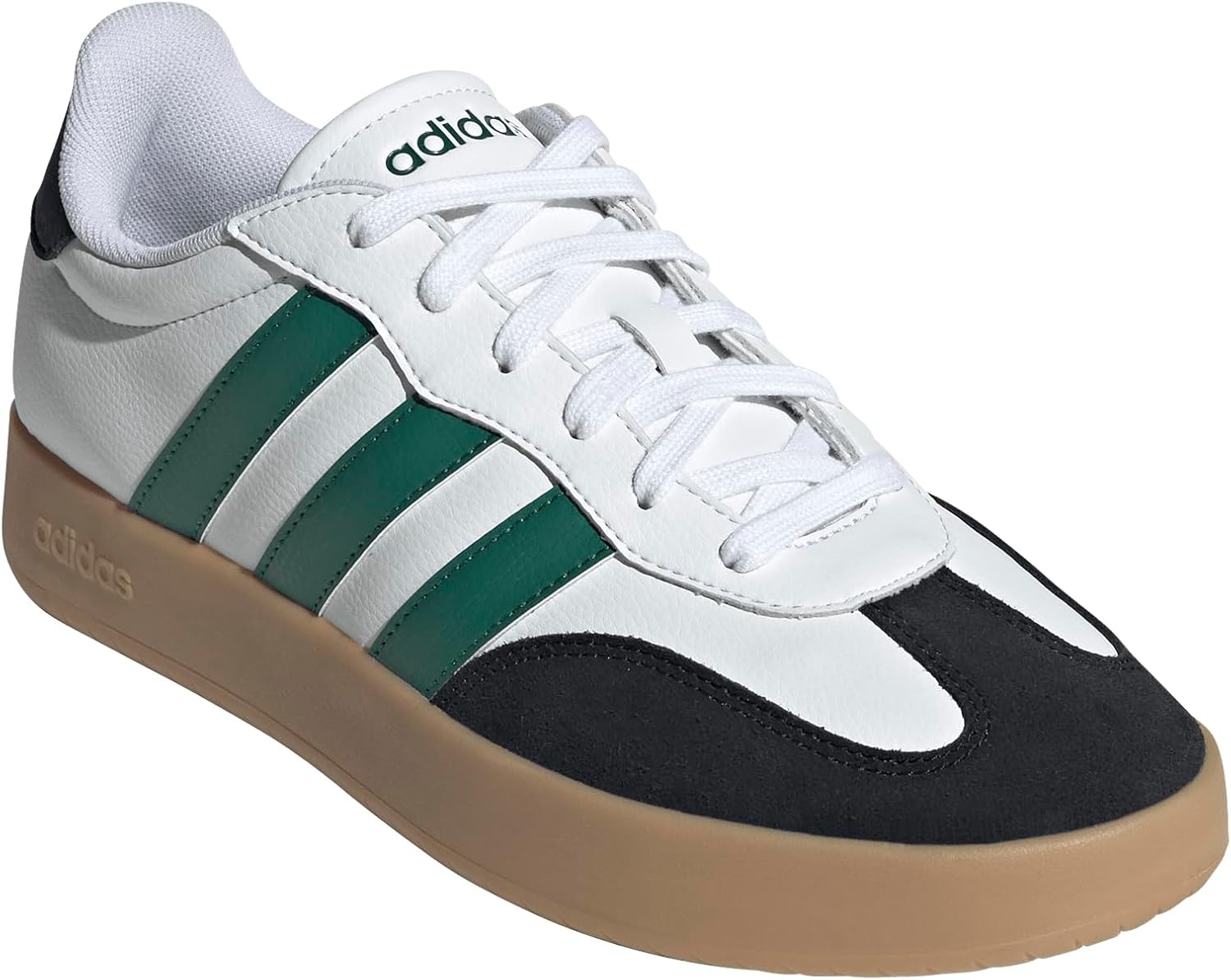 image:imageadidas Mens Barreda Fashion SneakersWhiteCollegiate GreenBlack