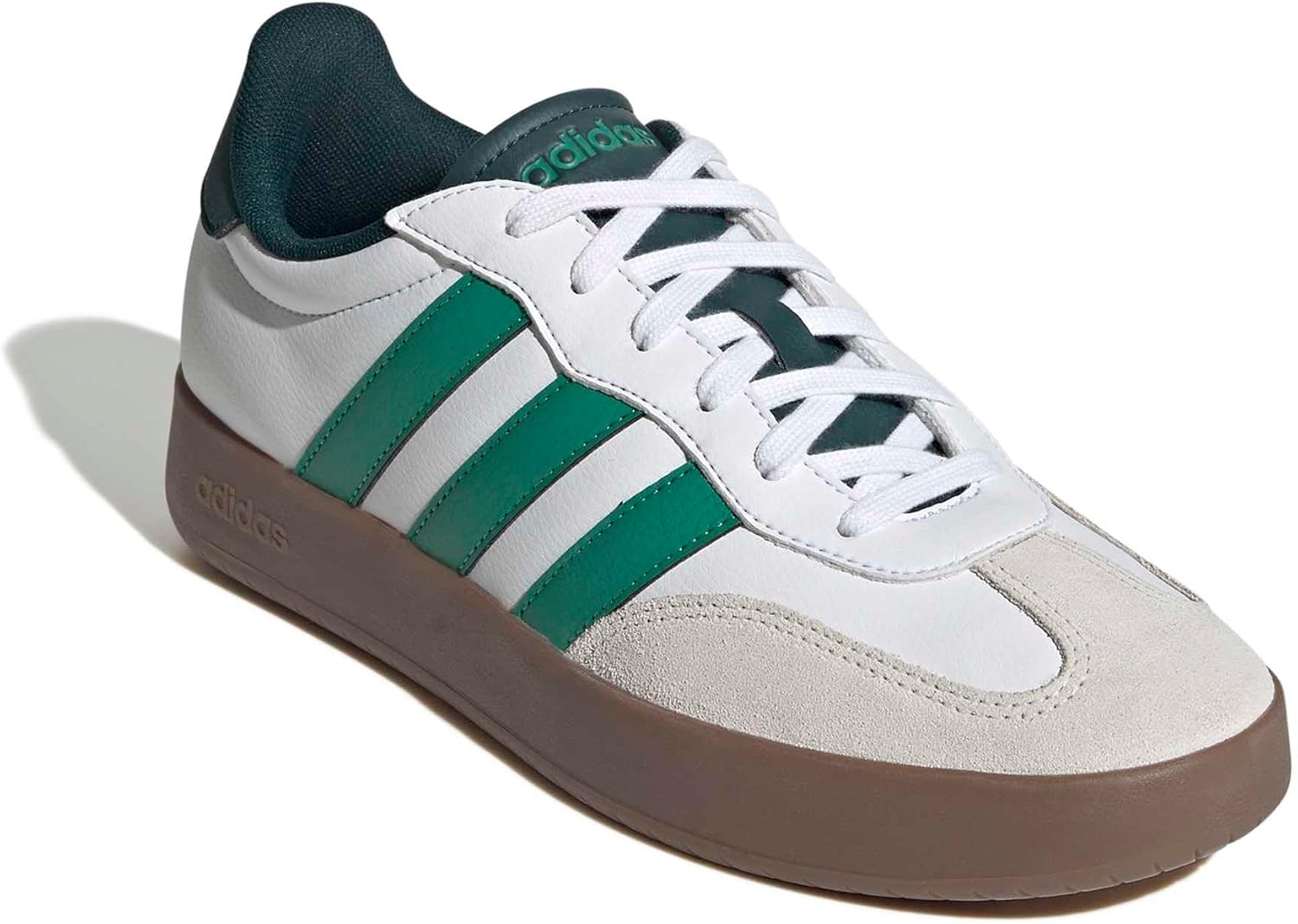 image:imageadidas Mens Barreda Fashion SneakersWhiteCourt GreenAurora Ivy
