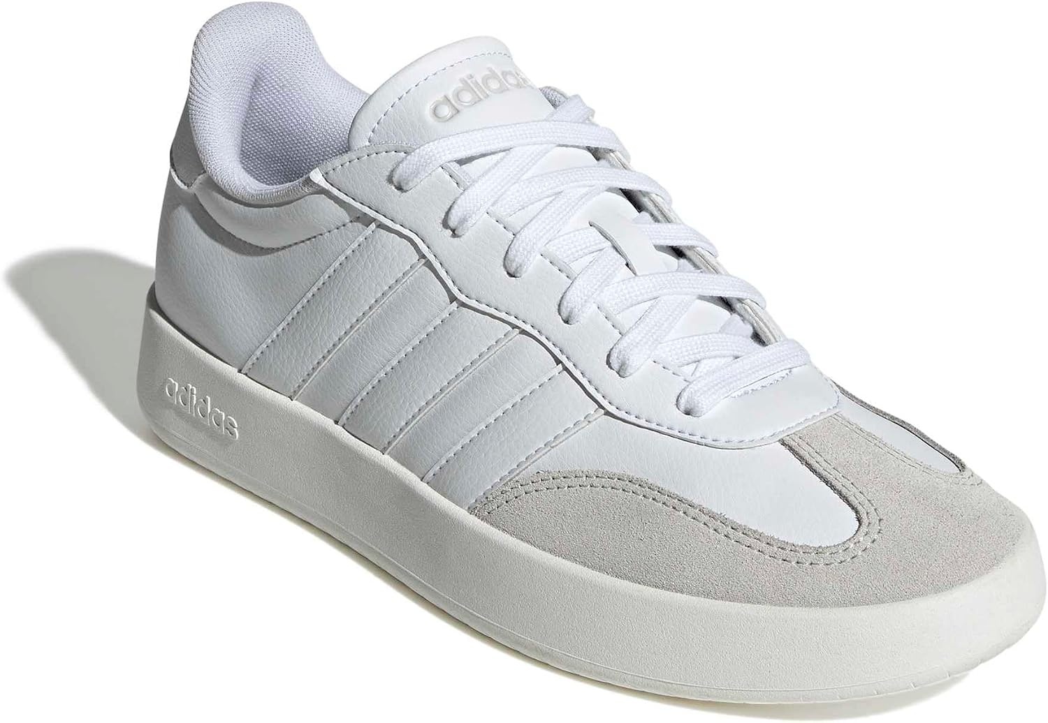 image:imageadidas Mens Barreda Fashion SneakersWhiteWhiteGrey