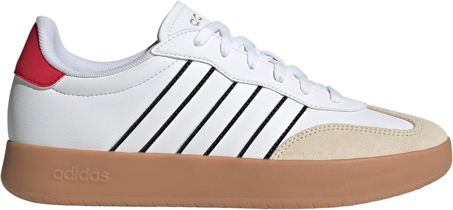 image:imageadidas Mens Barreda Fashion SneakersWhiteWhitePure Ruby