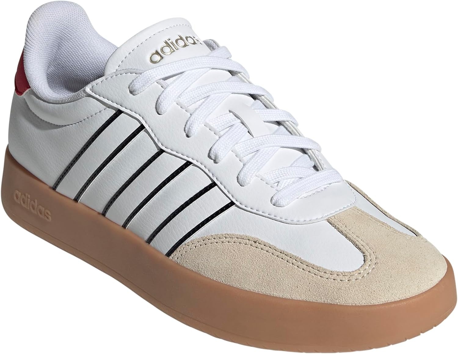 image:imageadidas Mens Barreda Fashion SneakersWhiteWhitePure Ruby