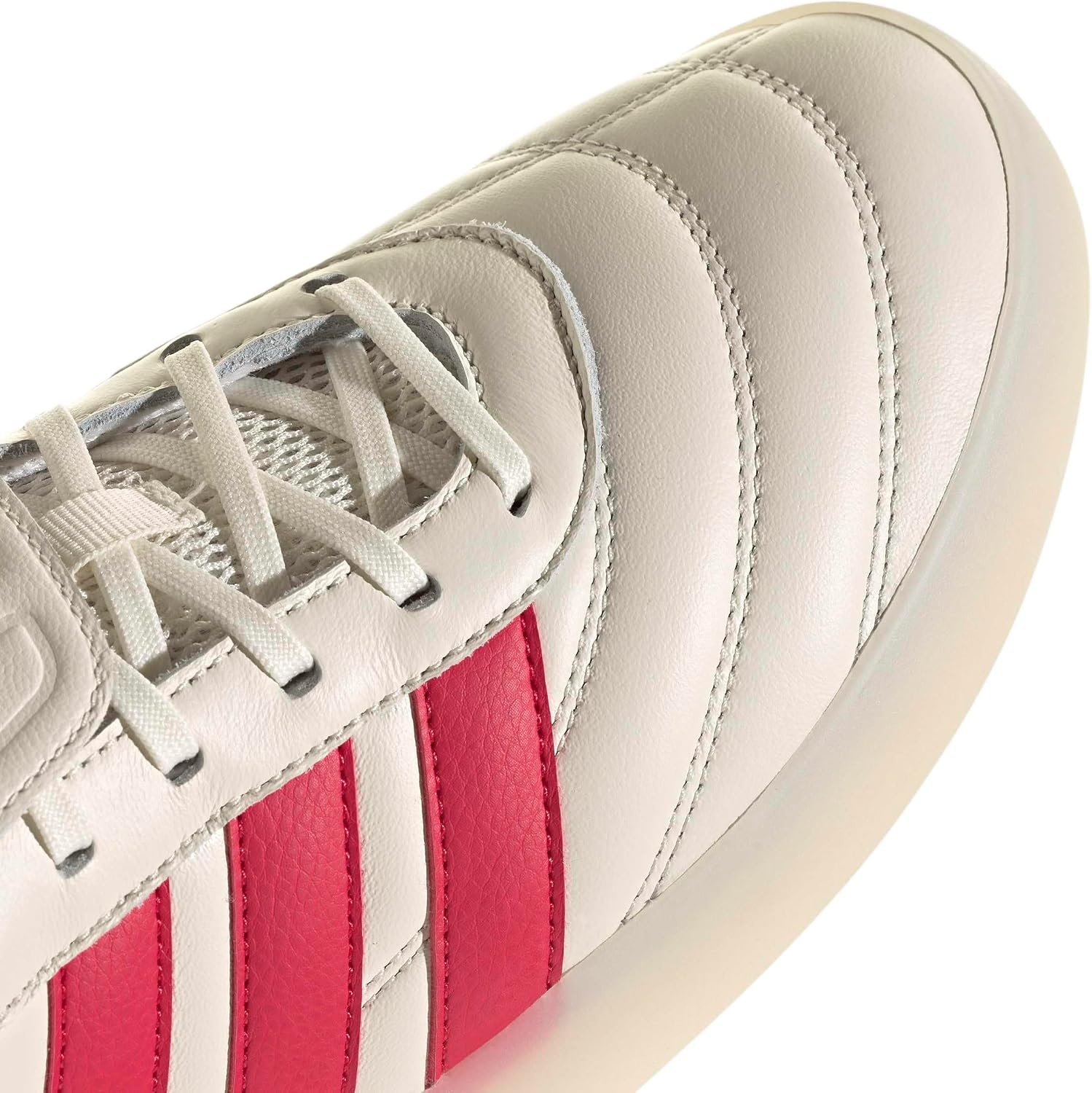 image:imageadidas Mens Barreda Mundial Lace Up Sneakers Shoes Casual RedOff WhitePure RubyOrbit Grey