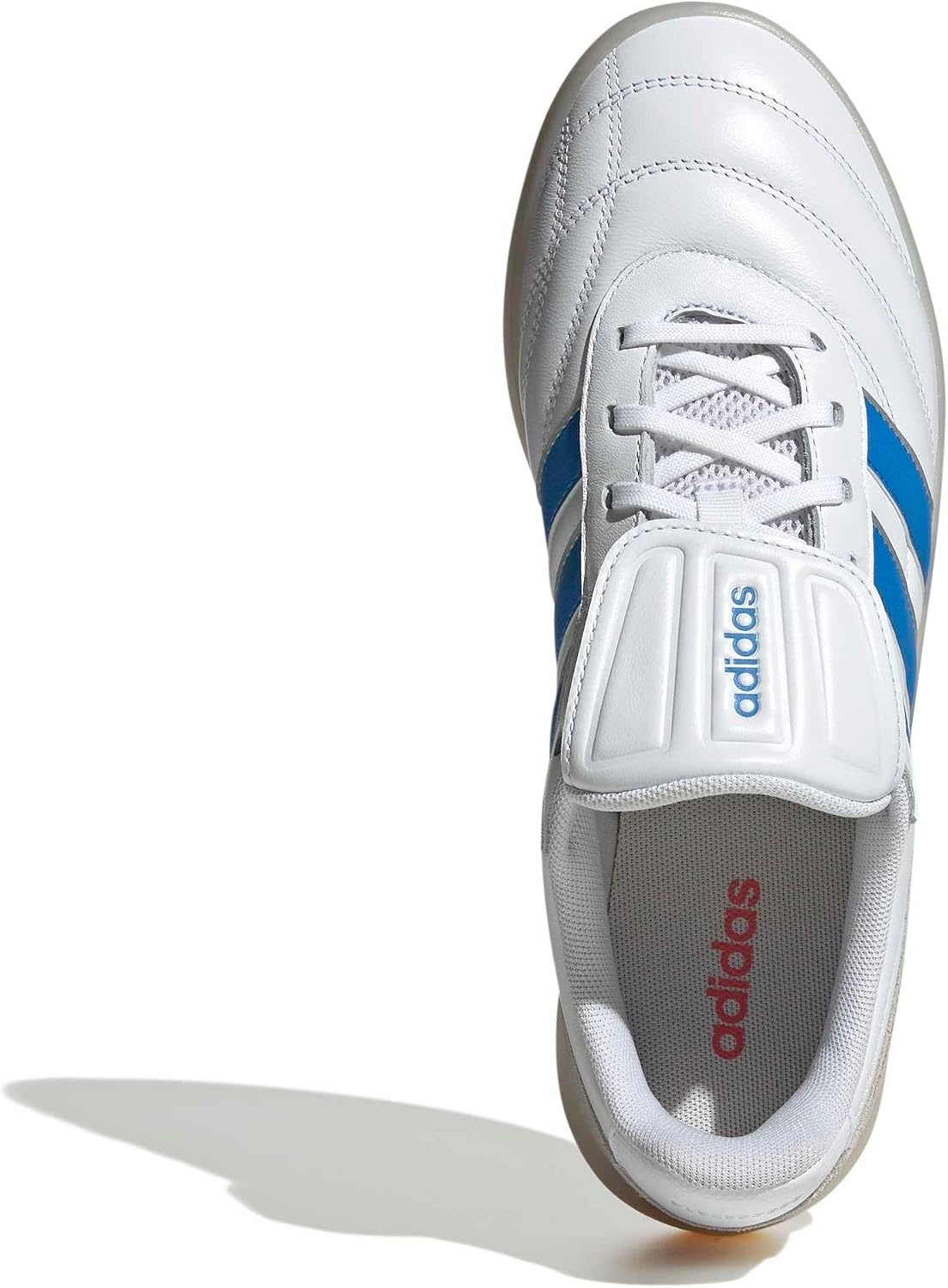 image:imageadidas Mens Barreda Mundial Lace Up Sneakers Shoes Casual RedWhiteWhite