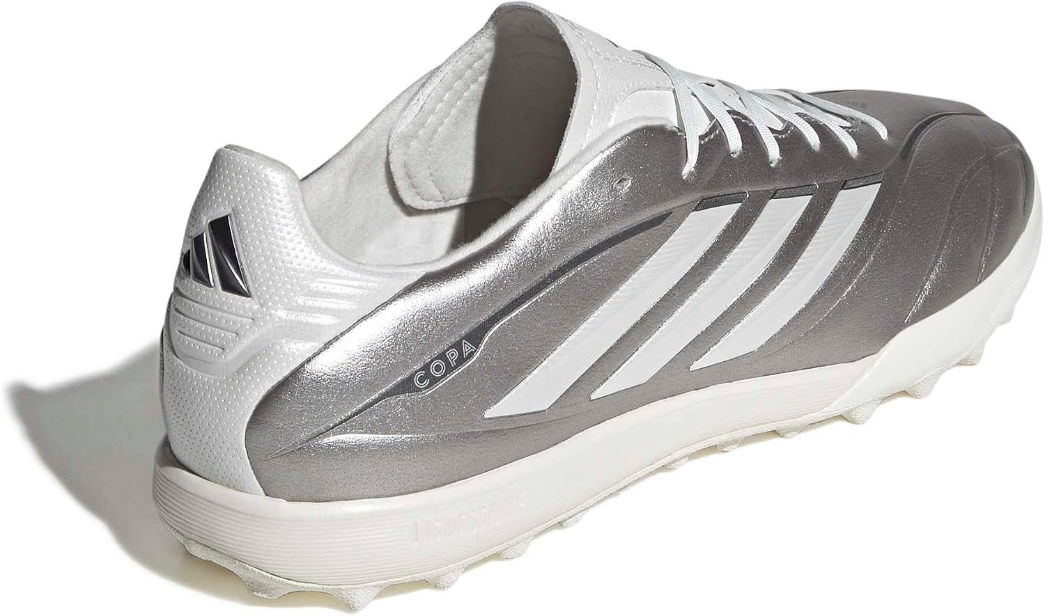 image:imageadidas Mens Copa Pure Iv League Turf Soccer Cleats SilverTaupe MetallicZero MetallicNight Metallic